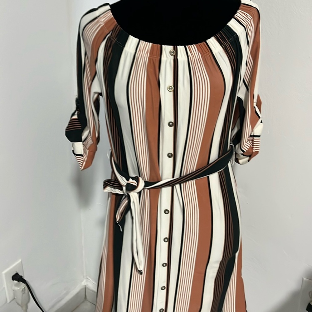 Vestido rayado